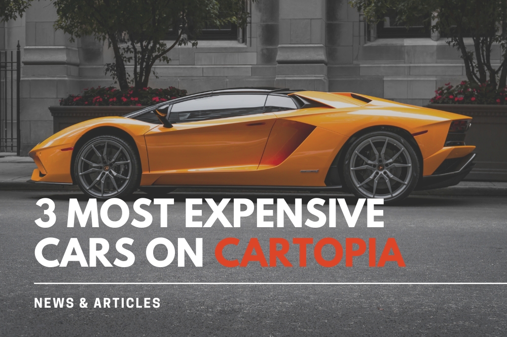 3 Most Expensive Cars On Cartopia